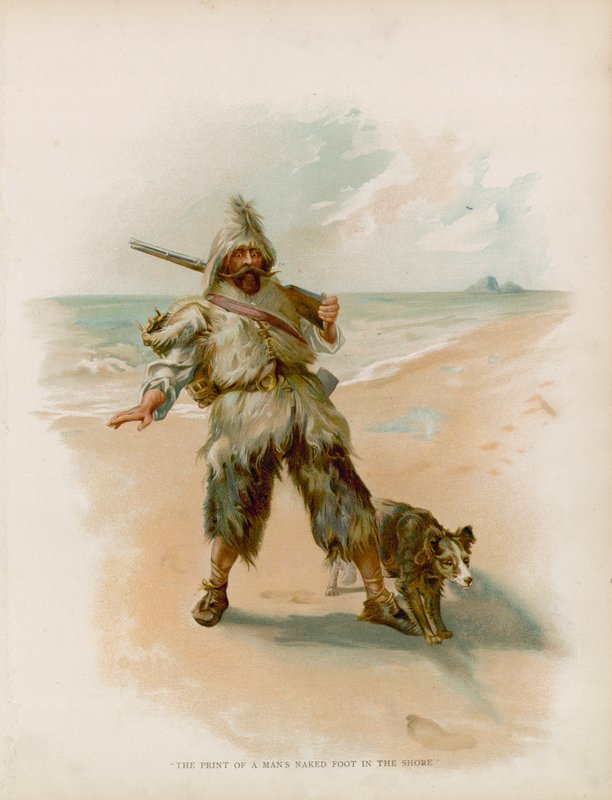 Illustration for Robinson Crusoe by Joseph Finnemore