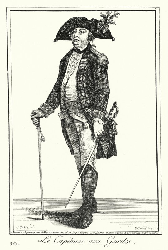 The Captain of the Guards by Joseph Franz von (after) Goez