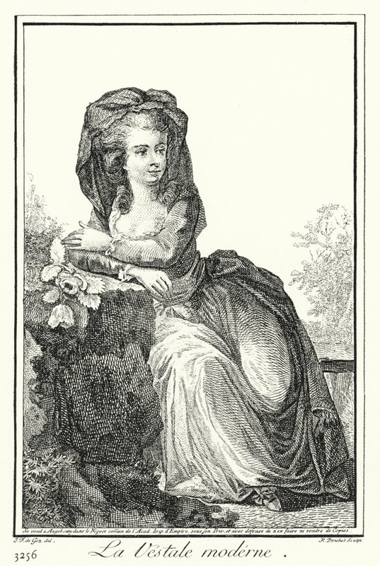 The Modern Vestal Virgin by Joseph Franz von (after) Goez