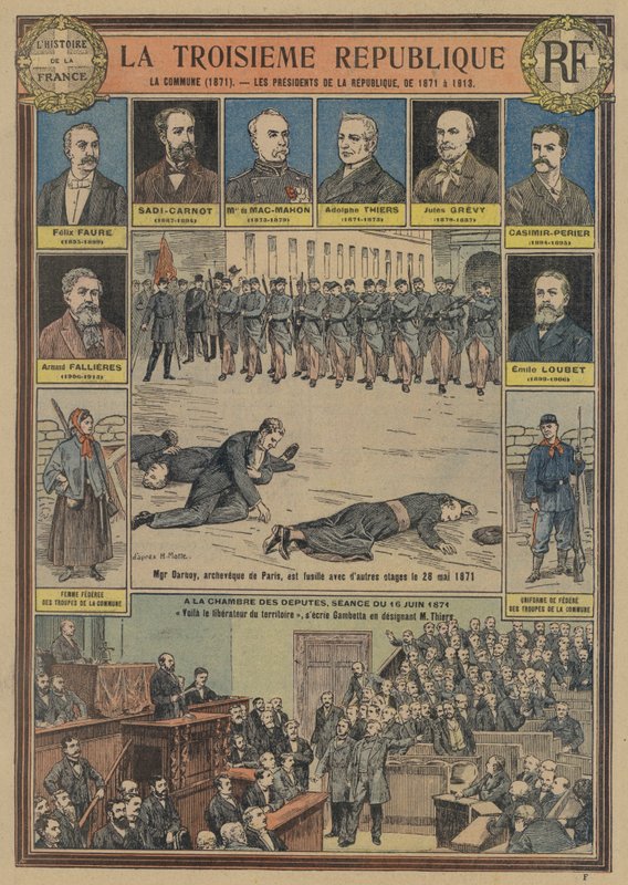 The French Third Republic: the Paris Commune (1871) and Presidents of the Republic by Joseph Girard