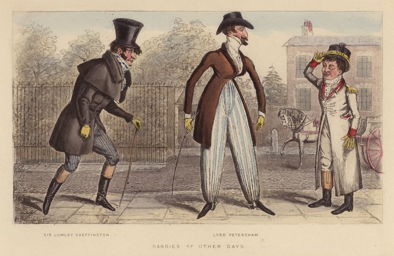 Dandies of Other Days by Joseph Grego
