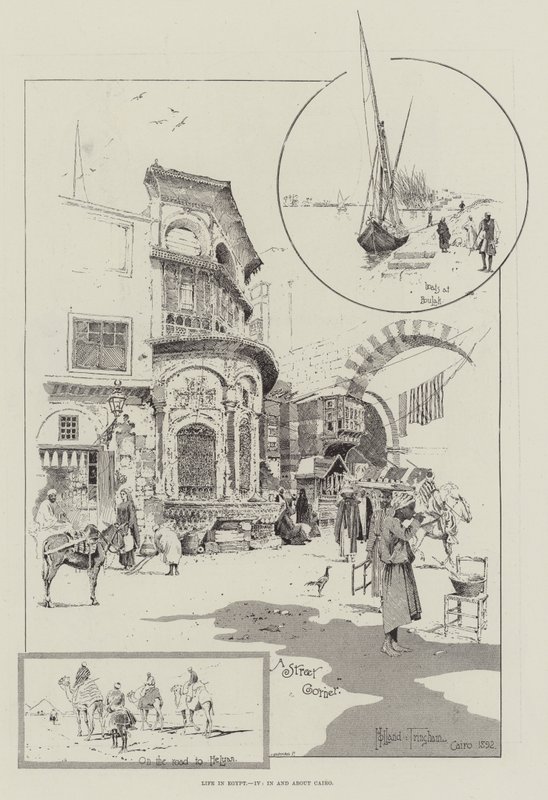 Life in Egypt, in and about Cairo by Joseph Holland Tringham