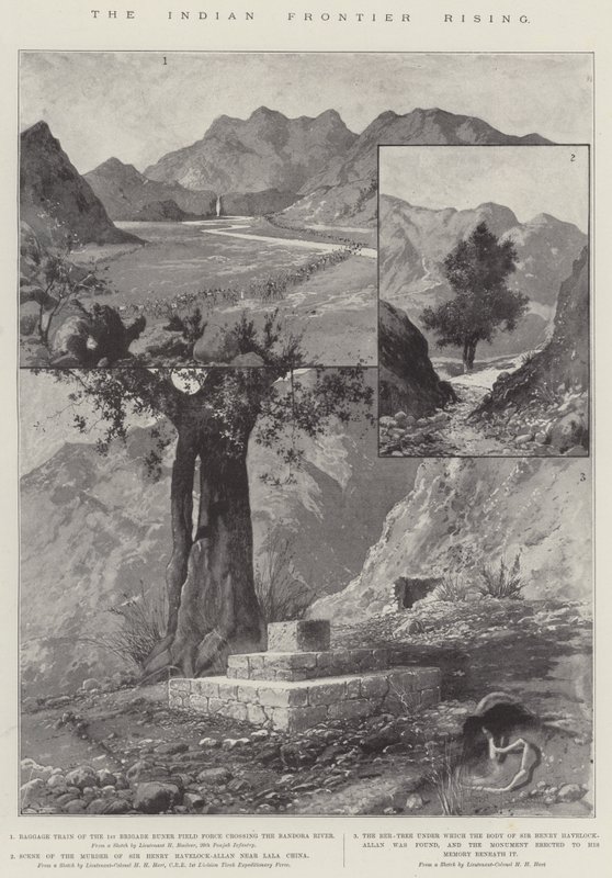 The Indian Frontier Rising by Joseph Holland Tringham