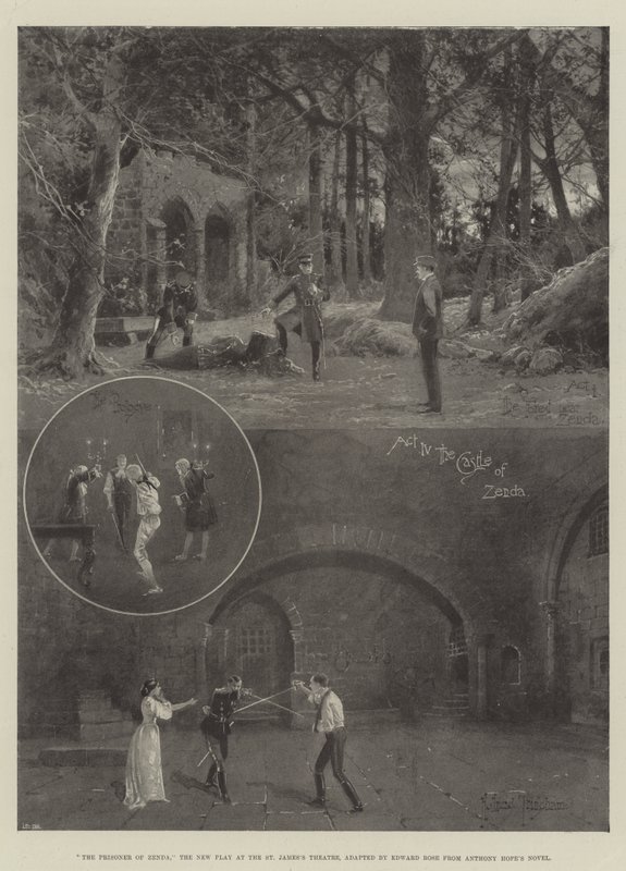 The Prisoner of Zenda, the New Play at the St James