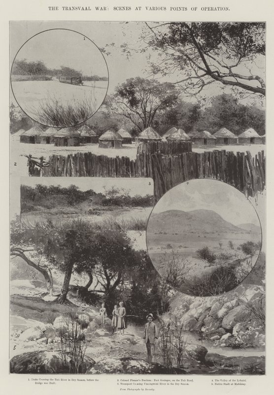 The Transvaal War, Scenes at Various Points of Operation by Joseph Holland Tringham
