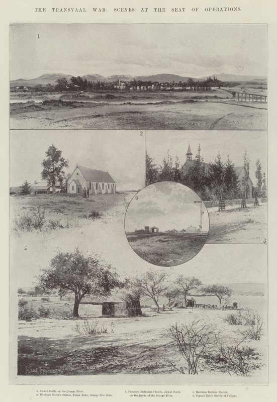The Transvaal War, Scenes at the Seat of Operations by Joseph Holland Tringham