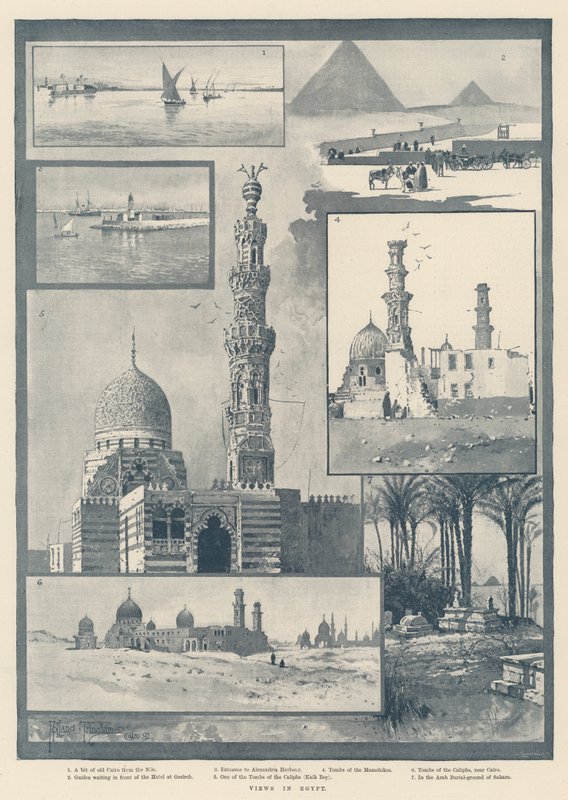 Views in Egypt by Joseph Holland Tringham