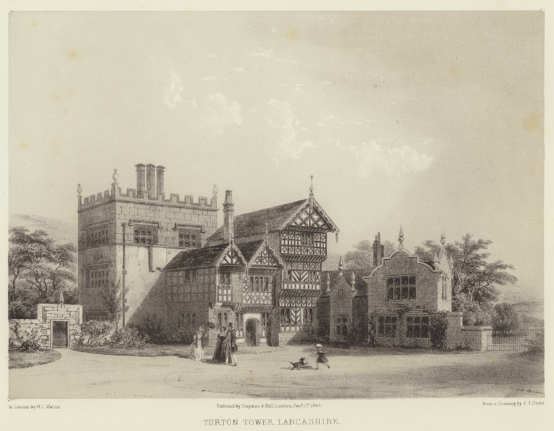 Turton Tower, Lancashire by Joseph Josiah Dodd