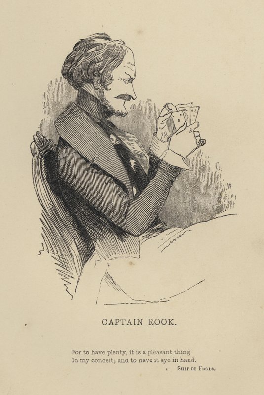 Kenny Meadows: Captain Rook by Joseph Kenny (after) Meadows