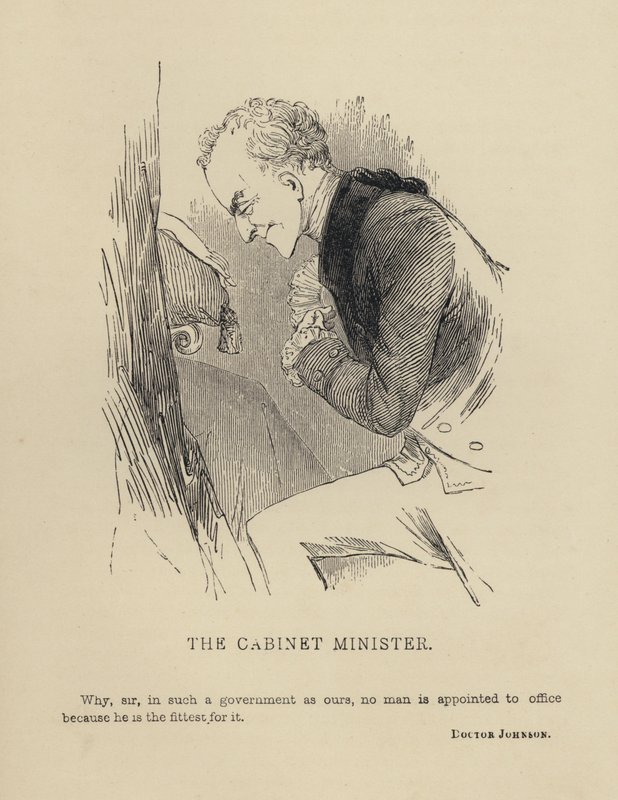 The Cabinet Minister by Joseph Kenny (after) Meadows