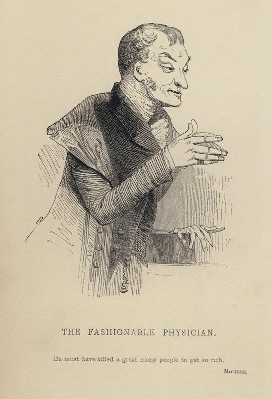 The Fashionable Physician by Joseph Kenny (after) Meadows