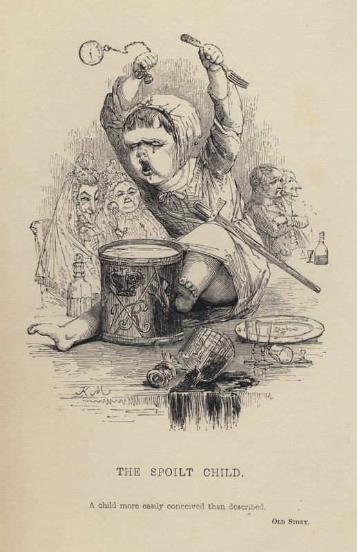 Kenny Meadows: The Spoilt Child by Joseph Kenny (after) Meadows