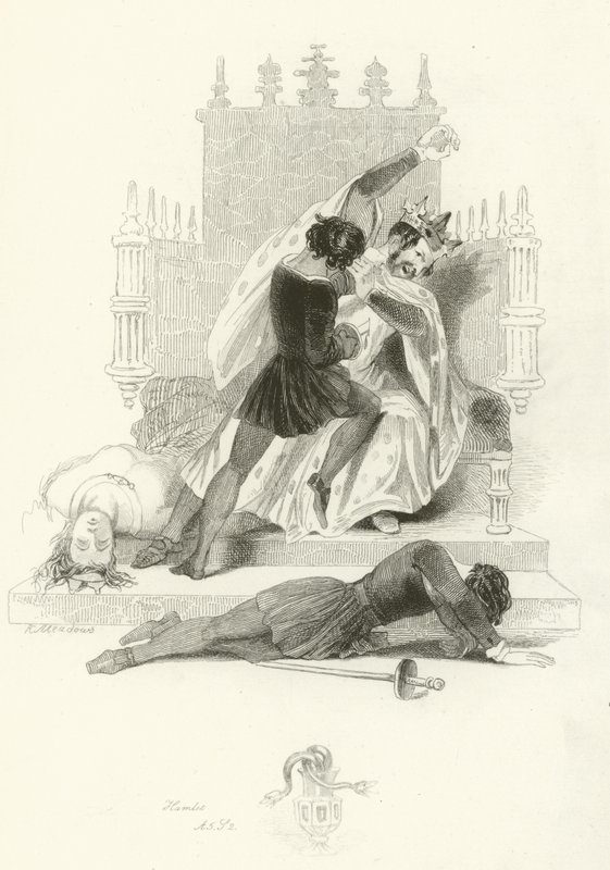 Hamlet by Joseph Kenny Meadows