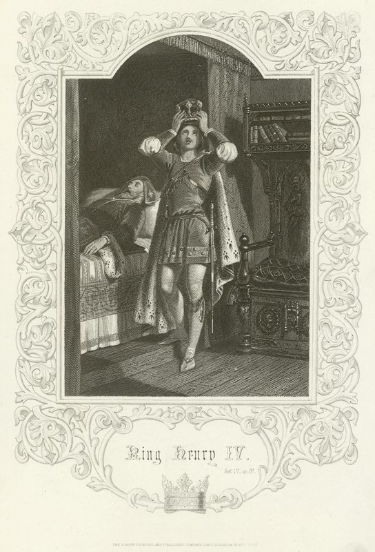 King Henry IV, Act IV, Scene IV by Joseph Kenny Meadows