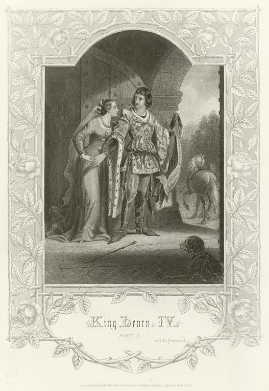 King Henry IV, Part I, Act II, Scene III by Joseph Kenny Meadows