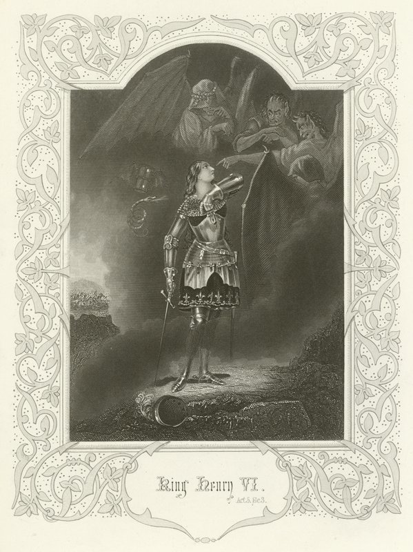 King Henry VI, Act V, Scene III by Joseph Kenny Meadows