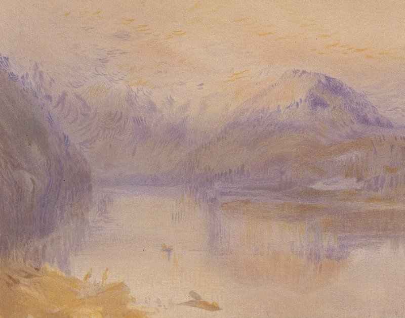 A Lake by Joseph Mallord William (after) Turner