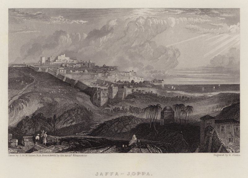 Jaffa, Joppa by Joseph Mallord William (after) Turner