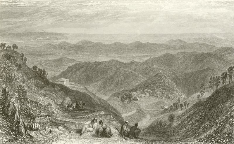 Mussooree and the Dhoon, from Landour by Joseph Mallord William Turner
