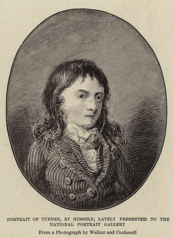 Portrait of Turner, by Himself, Lately Presented to the National Portrait Gallery by Joseph Mallord William Turner