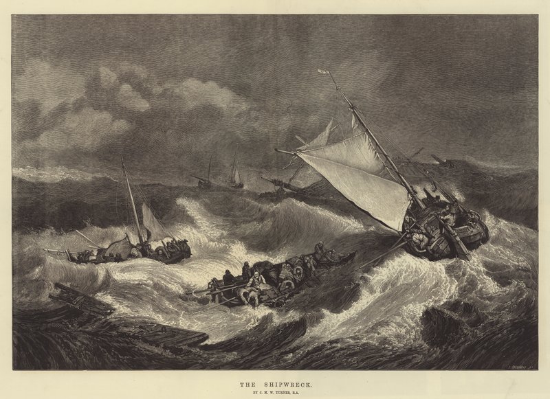 The Shipwreck by Joseph Mallord William Turner