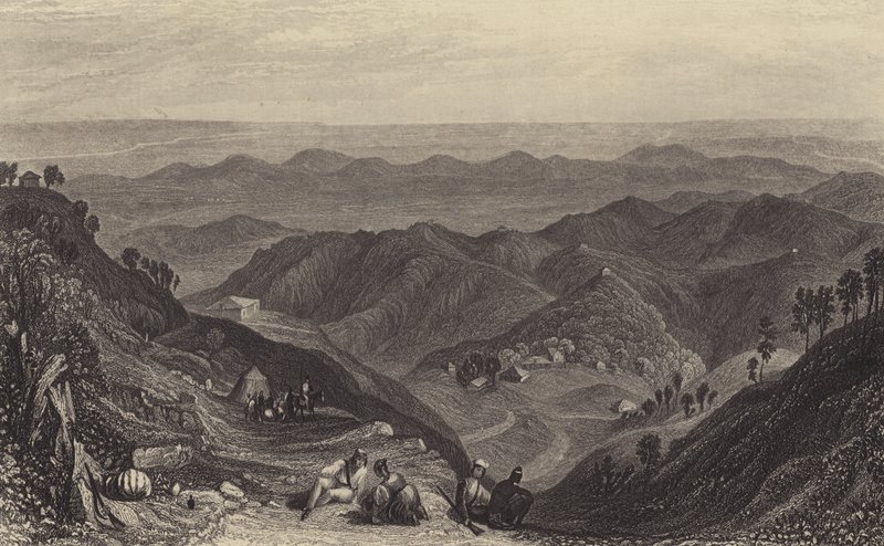 Mussoorie and the Doon, from Landour by after Joseph Mallord William Turner