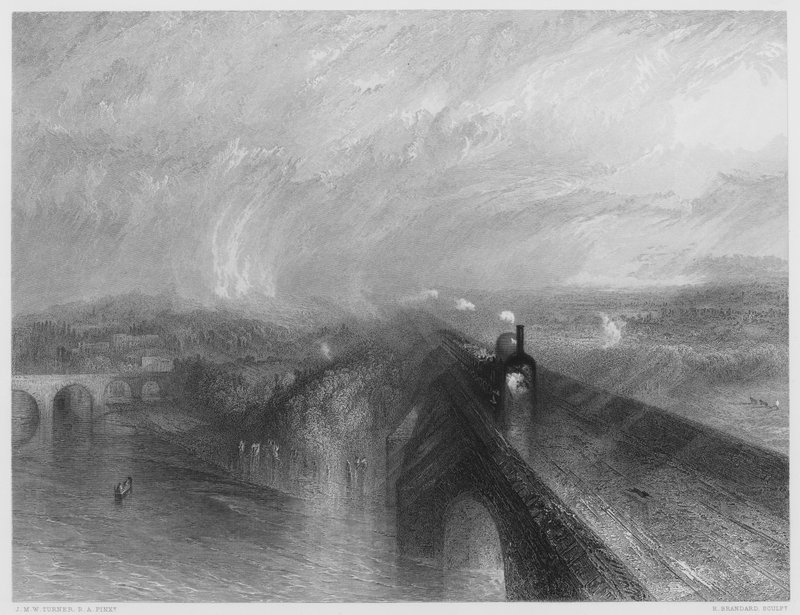 Rain, Steam and Speed by after Joseph Mallord William Turner