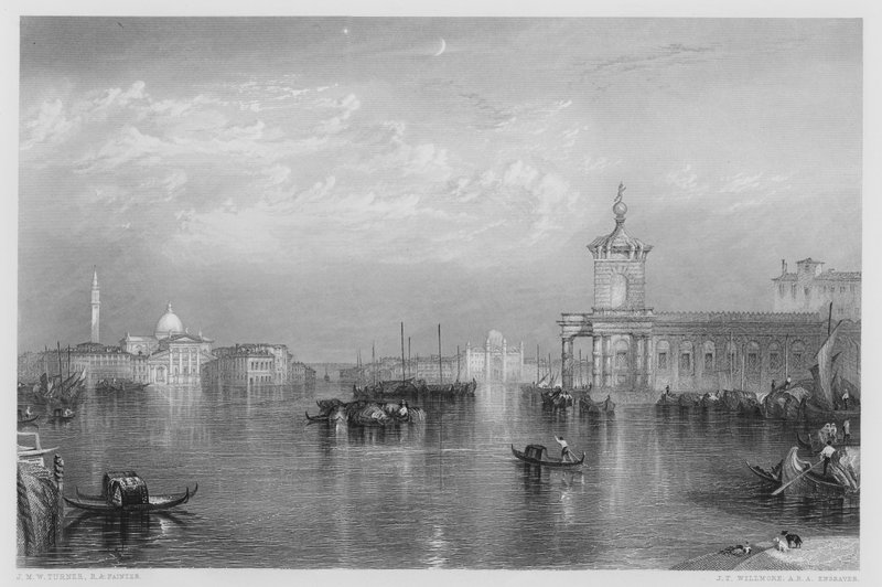Venice, The Dogana by after Joseph Mallord William Turner
