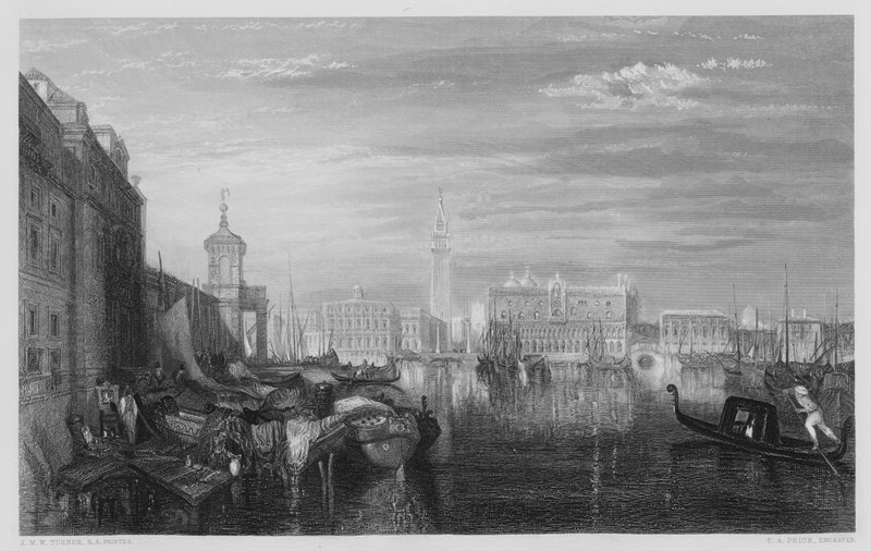 Venice, The Grand Canal by after Joseph Mallord William Turner
