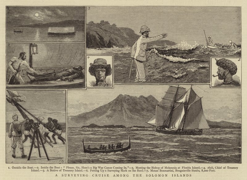 A Surveying Cruise among the Solomon Islands by Joseph Nash