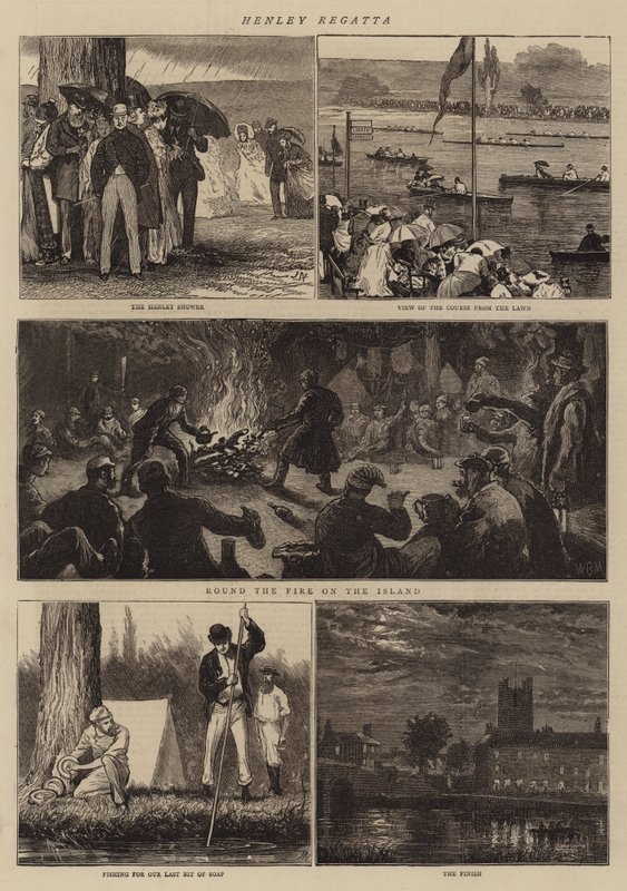 Henley Regatta by Joseph Nash