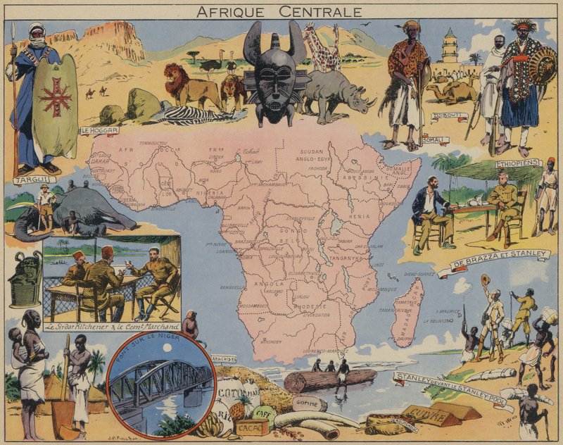 Central Africa by Joseph Porphyre Pinchon