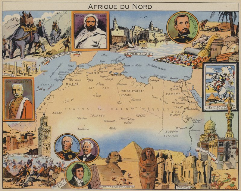 North Africa by Joseph Porphyre Pinchon