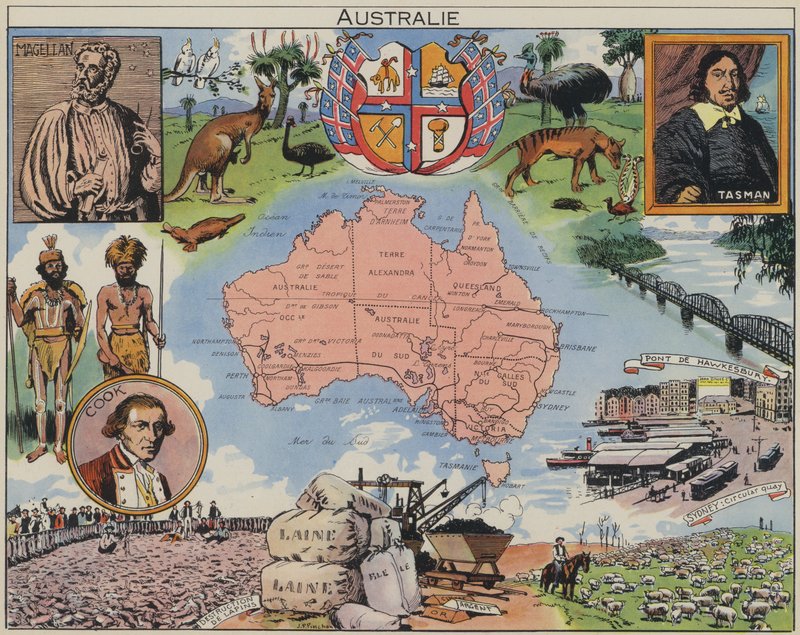 Australia by Joseph Porphyre Pinchon