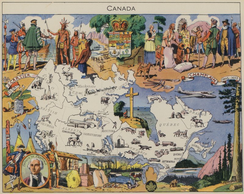 Canada by Joseph Porphyre Pinchon
