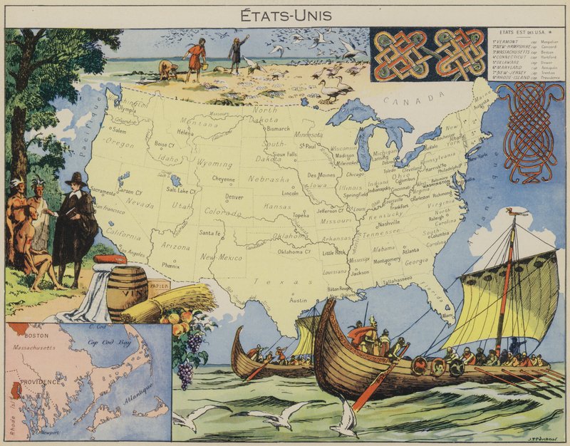 United States by Joseph Porphyre Pinchon