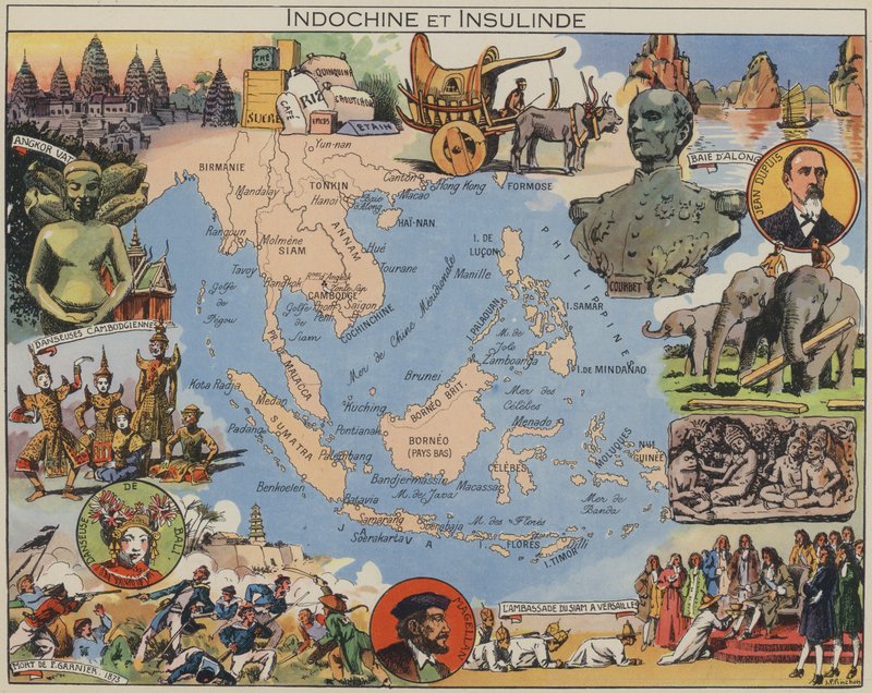 Indochina and Insulinde by Joseph Porphyre Pinchon