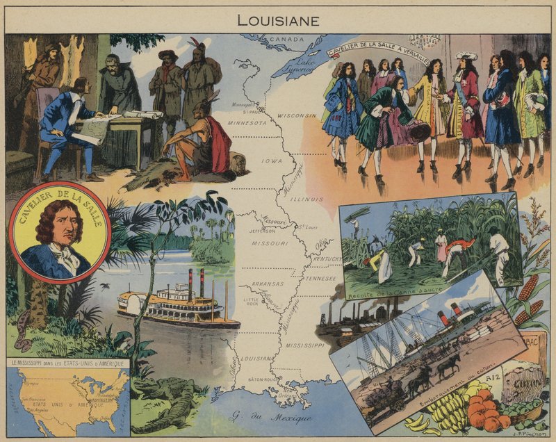 Louisiana by Joseph Porphyre Pinchon