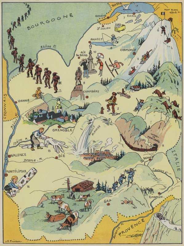 Savoie-Dauphine by Joseph Porphyre Pinchon