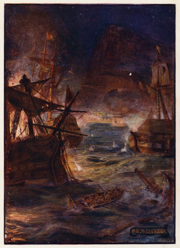Great Siege of Gibraltar by Joseph Ratcliffe (after) Skelton