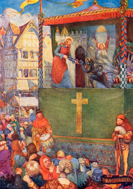 Medieval Mystery Play by Joseph Ratcliffe Skelton