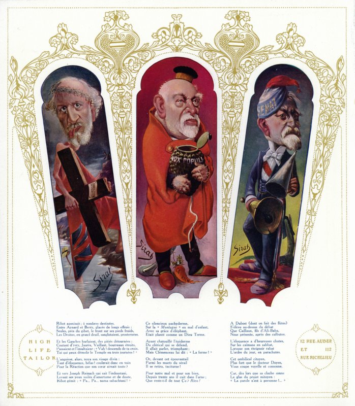 French Political Caricatures by Joseph Sirat