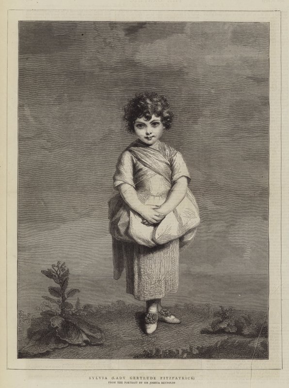 Sylvia, Lady Gertrude Fitzpatrick by Joshua Reynolds