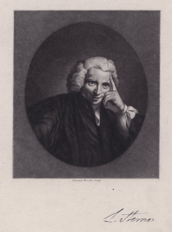 Laurence Sterne, Irish writer and clergyman, author of Tristram Shandy by Joshua (after) Reynolds