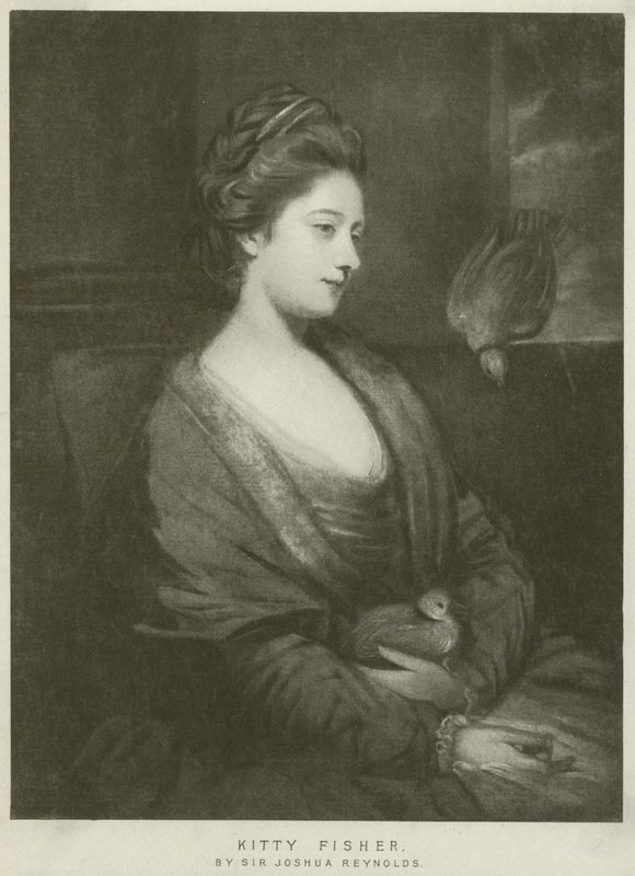 Portrait of Kitty Fisher by Joshua Reynolds
