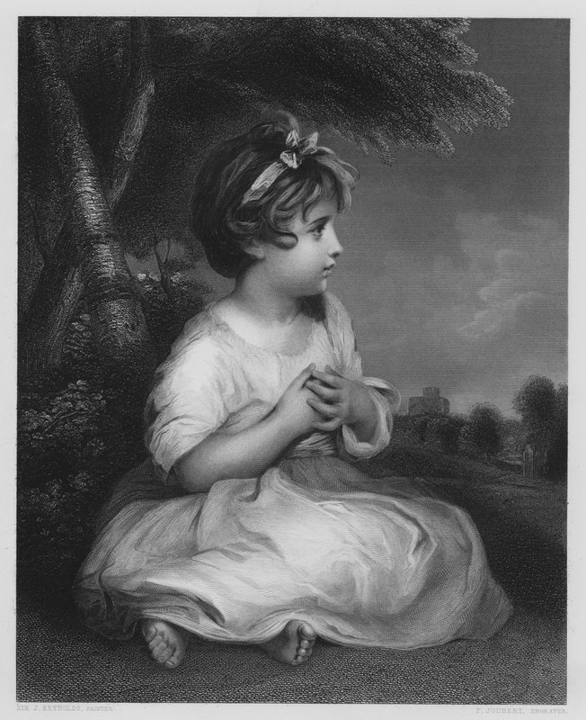 The Age of Innocence, from the Picture in the Vernon Gallery by Joshua after Reynolds