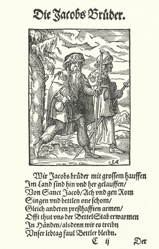 The Pilgrims Journeying to Santiago de Compostela by Jost (after) Amman