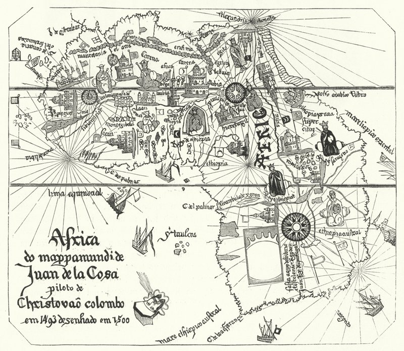 Africa, from Juan de la Cosa