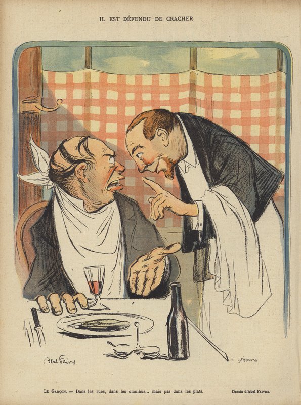 Illustration for Le Rire by Jules Abel Faivre