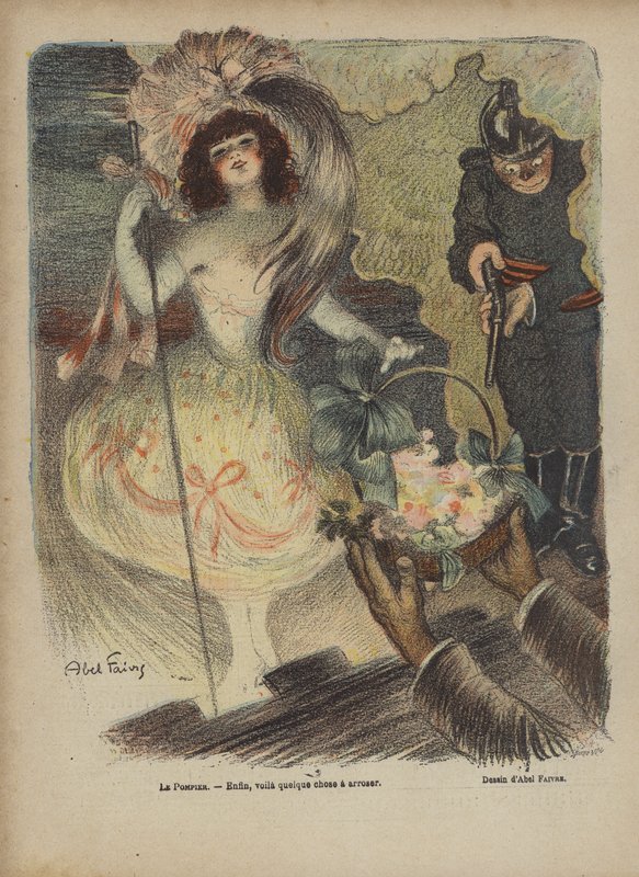 Illustration for Le Rire by Jules Abel Faivre